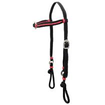 Cabeçada trançada de corda - Preta SV5337