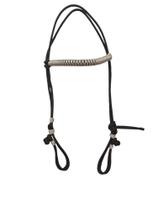 Cabeçada Trançada Para Cavalos Com Corda De Poli