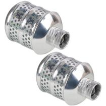 Cabeças de aspersor Hourleey em alumínio 3/4" rosca para mangueira, kit com 2 Cabeças de aspersor Hourleey em alumínio 3/4" rosca para mangueira, kit com 2