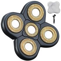 Cabeças de Barbear HONTEC - 5 Lâminas de Reposição para Barbeador Elétrico Cabeças de Barbear HONTEC - 5 Lâminas de Reposição para Barbeador Elétrico