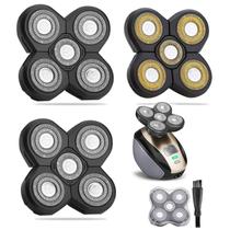 Cabeças de Barbear WAHFOX - 3 Unidades com 5 Lâminas - Reposição Universal