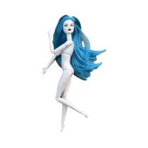 Cabeças De Boneca Poppy Feminina 1/6 Com Cabelo Cor De Doce E Corpo De Yoga Super Branco -