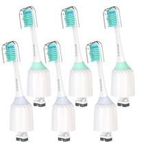 Cabeças de Escova de Dente BOVVSLE para Philips Sonicare Série E 6 unidades Cabeças de Escova de Dente BOVVSLE para Philips Sonicare Série E 6 unidades