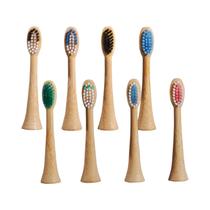 Cabeças de Escova de Dente MgcSto de Bambu Pacote com 8 Refil