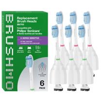 Cabeças de escova de dentes de reposição Brushmo E-series Sensitive x6 Cabeças de escova de dentes de reposição Brushmo E-series Sensitive x6