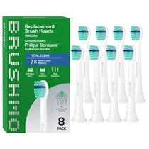 Cabeças de escova de dentes de reposição Brushmo Total Clean BM628 x8