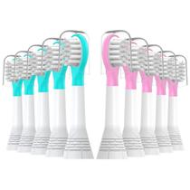 Cabeças de escova de dentes de reposição CILGEWH Kids, pacote com 10 unidades para Philips