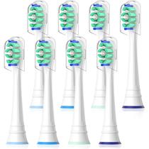 Cabeças de escova de dentes de reposição Cusnikelo para escova de dentes Sonicare Cabeças de escova de dentes de reposição Cusnikelo para escova de dentes Sonicare