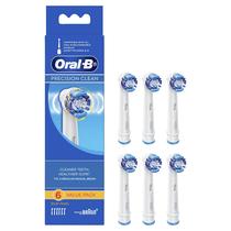 Cabeças de escova de dentes de reposição Oral-B Precision Clean x6 Cabeças de escova de dentes de reposição Oral-B Precision Clean x6
