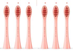 Cabeças de escova de dentes de reposição para escovas de dentes Wagner & Stern e Wagner Switzerland (rosa) Cabeças de escova de dentes de reposição para escovas de dentes Wagner & Stern e Wagner Switzerland (rosa)