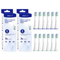 Cabeças de escova de dentes de reposição PERECT Soft, pacote com 12 unidades Sonicare