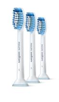 Cabeças de escova de dentes de reposição Philips Sonicare Sensitive x3 Cabeças de escova de dentes de reposição Philips Sonicare Sensitive x3