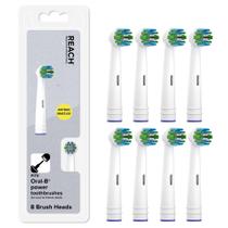 Cabeças de escova de dentes de reposição Reach Universal 8 unidades Cabeças de escova de dentes de reposição Reach Universal 8 unidades