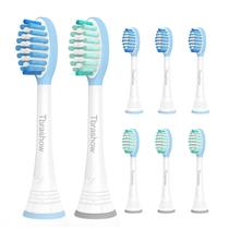 Cabeças de escova de dentes de reposição Tbrashow para Philips Sonicare