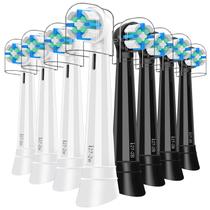 Cabeças de escova de dentes DeBizz iO 8 peças compatíveis com Oral-B iO