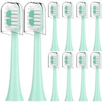 Cabeças de Escova de Dentes Earouth AquaSonic Icon Pacote com 10 Médias