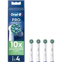 Cabeças de escova de dentes elétricas Oral-B Cross Action Pro 4 peças