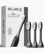 Cabeças de escova de dentes elétricas SURI Recicláveis à Base de Plantas x3 Cabeças de escova de dentes elétricas SURI Recicláveis à Base de Plantas x3