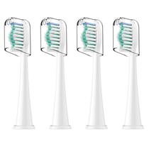 Cabeças de escova de dentes ELFIN, pacote com 4, cerdas macias para Sonicare