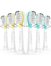 Cabeças de escova de dentes FutulkyUs Kids para Philips Sonicare, 7 anos ou mais, 6 unidades Cabeças de escova de dentes FutulkyUs Kids para Philips Sonicare, 7 anos ou mais, 6 unidades