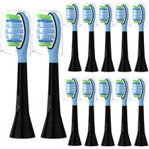 Cabeças de escova de dentes GERAGER compatíveis com Philips Sonicare 12pk