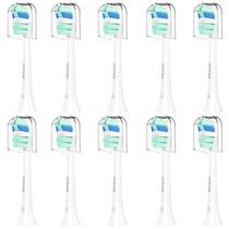 Cabeças de escova de dentes HOFAM 10 unidades para Philips Sonicare Cabeças de escova de dentes HOFAM 10 unidades para Philips Sonicare