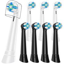 Cabeças de escova de dentes JINKOSZEL 8 peças cerdas médias IO Cabeças de escova de dentes JINKOSZEL 8 peças cerdas médias IO