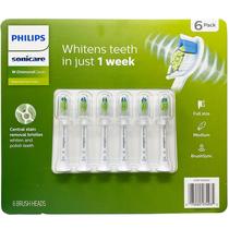 Cabeças de escova de dentes Philips Sonicare DiamondClean, pacote com 6