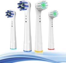 Cabeças de Escova de Dentes TINGOX 4 Unidades para Oral-B Braun Cabeças de Escova de Dentes TINGOX 4 Unidades para Oral-B Braun