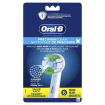Cabeças de escova de reposição Oral-B Precision Clean, pacote com 6 Cabeças de escova de reposição Oral-B Precision Clean, pacote com 6