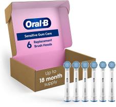 Cabeças de escova de reposição Oral-B Sensitive Gum Care x6 Cabeças de escova de reposição Oral-B Sensitive Gum Care x6
