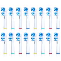 Cabeças de escova de reposição VWONST Double Clean Oral-B (pacote com 16)