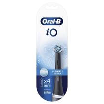 Cabeças de escova Oral-B iO Ultimate Clean Black, pacote com 4