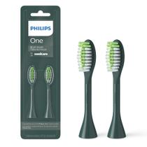 Cabeças de escova Philips Sonicare One 2 un. Sage BH1022/08