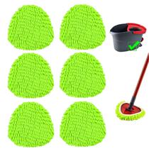 Cabeças de Mop YWSHF Pacote com 6 Refil de Chenille para Ocedar Cabeças de Mop YWSHF Pacote com 6 Refil de Chenille para Ocedar