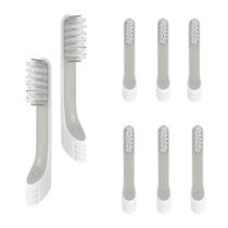Cabeças de reposição de escova de dentes MERUYOO para Quip Electric, pacote com 8