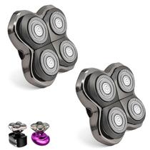 Cabeças de Reposição para Barbeador VODOZAVA Pro 4 Kit com 2 Unidades Cabeças de Reposição para Barbeador VODOZAVA Pro 4 Kit com 2 Unidades