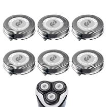 Cabeças de reposição para barbeadores Philips Norelco Aquatec, pacote com 6 Cabeças de reposição para barbeadores Philips Norelco Aquatec, pacote com 6