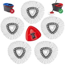 Cabeças de Reposição para Mop JIUMEE EasyWring Sistema 1-Tanque 5 unidades Cabeças de Reposição para Mop JIUMEE EasyWring Sistema 1-Tanque 5 unidades