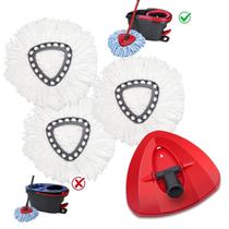 Cabeças de Reposição para Mop JIUMEE Easywring Sistema 1 Tanque Cabeças de Reposição para Mop JIUMEE Easywring Sistema 1 Tanque