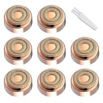 Cabeças de reposição para removedor de pelos faciais impecável, pacote com 8