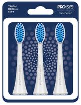 Cabeças de reposição PRO-SYS VarioSonic V200M Normal Soft x3 Cabeças de reposição PRO-SYS VarioSonic V200M Normal Soft x3