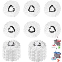 Cabeças de reposição Spin Mop V-chen 100% microfibra x12