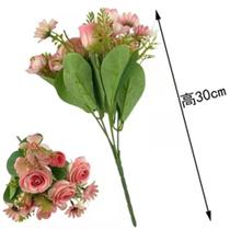 Cabeças Peônia MT1113-5 Rosa Flores Artificiais Decoração