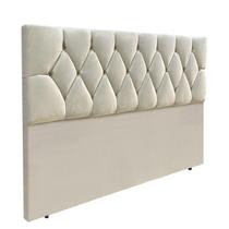 Cabeceira Almofadada Capitonê Para Cama Luxo Suede RBL Cabeceira Almofadada Capitonê Para Cama Luxo Suede RBL