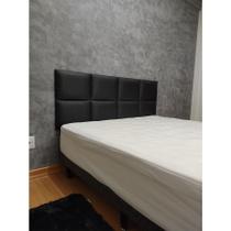 Cabeceira Almofadada Sintetica 1,00 m Painel Suspenso para Decoração e Conforto no Quarto