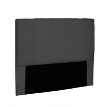 Cabeceira Arizona Cama Box Casal 140 Cm Preto Cabeceira Arizona Cama Box Casal 140 Cm Preto