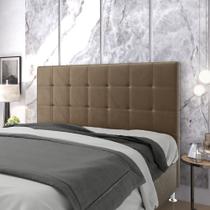 Cabeceira Áurea 140 / N-029 Veludo Capuccino