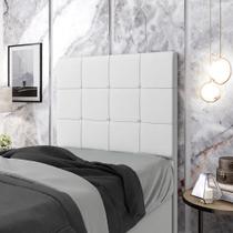 Cabeceira Áurea 90 / A-013 Couro Branco