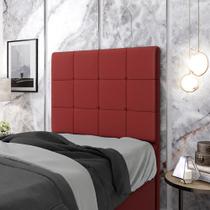 Cabeceira Áurea 90 / A-020 Couro Vermelho
